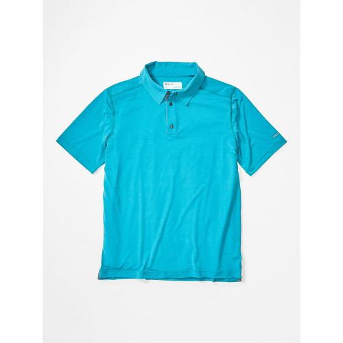 Marmot Clothes Blue NZ - Wallace Shirts Mens NZ7109824